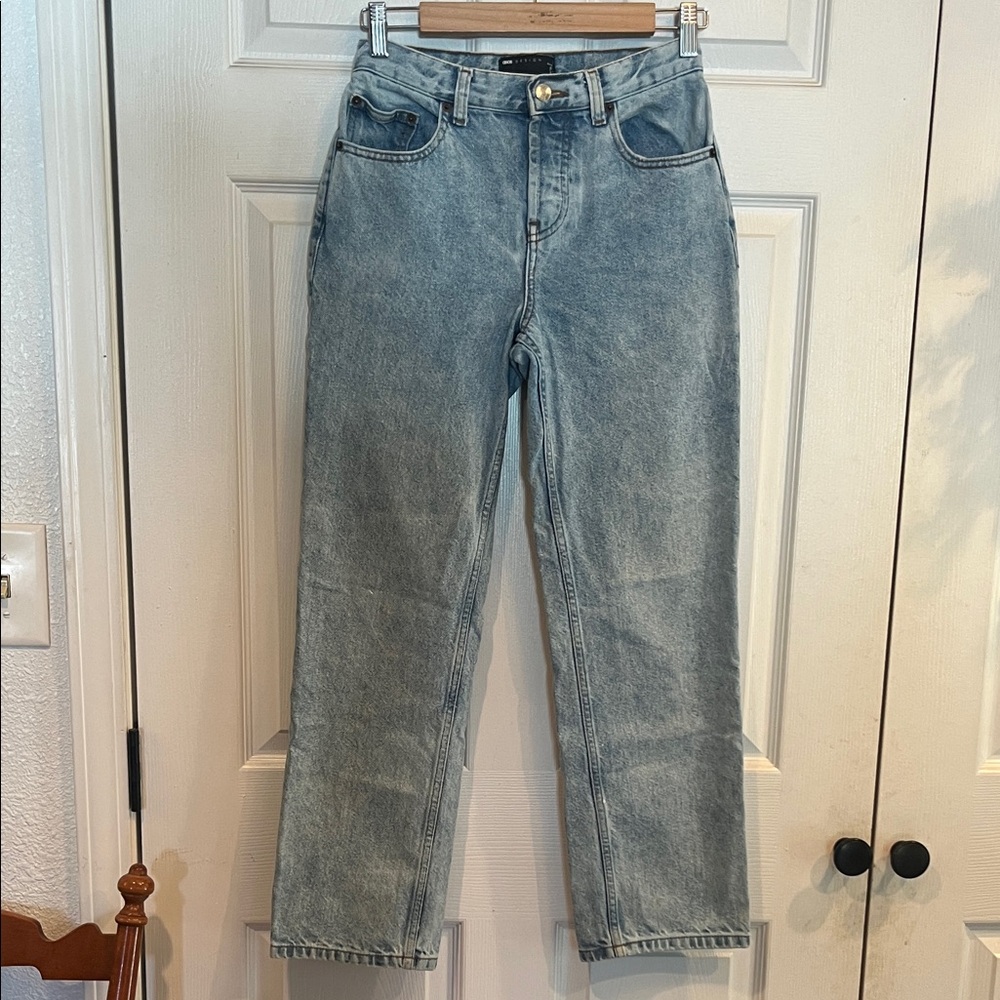 ASOS Petite Denim Straight Leg Jeans